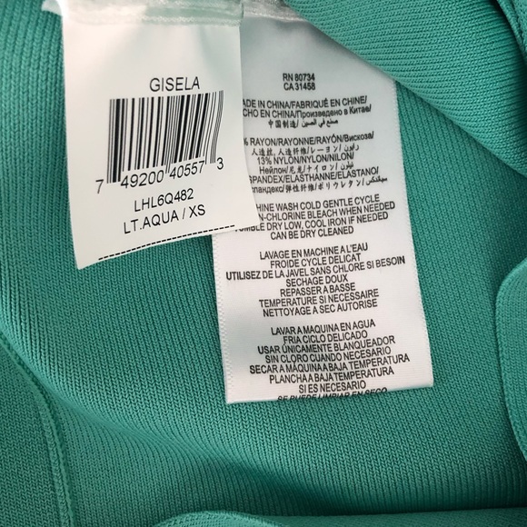 NWT BCBGMAXAZRIA Gisela bandage dress. - Picture 10 of 10